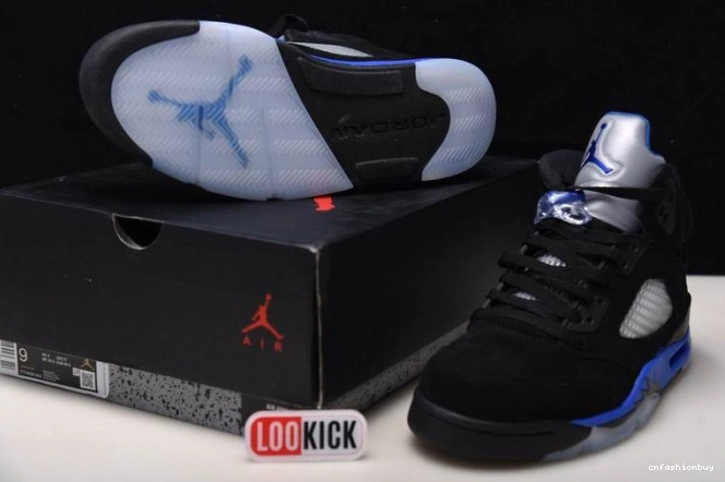 Jordan CT4838-004 5 Racer Air Blue 1116